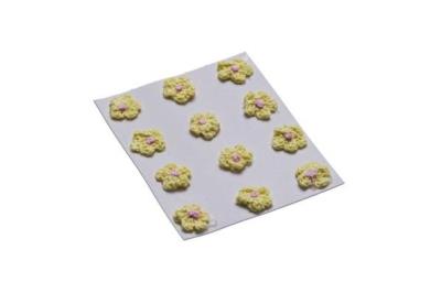 Opakowanie Kwiatki dekoracyjne 18mm żółte 12szt