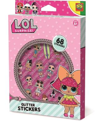 Opakowanie L.O.L. Brokatowe naklejki