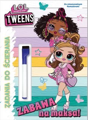 Okładka książki L.O.L. Surprise! OMG Zadania do ścierania cz. 6