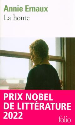 La honte. Autor: Annie Ernaux. SmakLiter.pl Okładka książki La honte