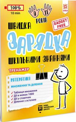 Ładowarka szkolnej wiedzy. Matematyka. Mnożenie... Autor: ppraca zbiorowa. SmakLiter.pl Okładka książki Ładowarka szkolnej wiedzy. Matematyka. Mnożenie..