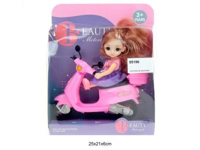 Opakowanie Laleczka na skuterze