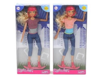 Opakowanie Lalka 29cm na deskorolce mix