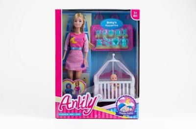 Opakowanie Lalka Anlily z bobasem 30cm