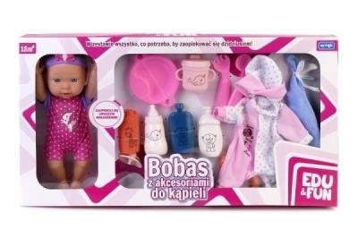 Opakowanie Lalka Bobas 28 cm z akcesoriami do kąpieli