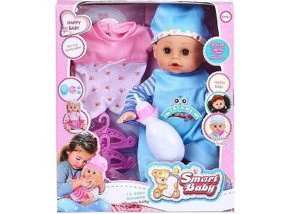 Opakowanie Lalka bobas 30cm z butelką i ubrankami