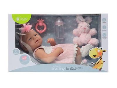 Opakowanie Lalka bobas 36cm z przytulanką