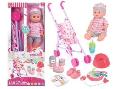 Opakowanie Lalka Bobas 36cm z wózkiem i akcesoriami