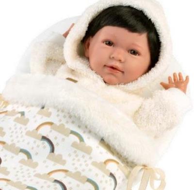 Opakowanie Lalka bobas Mimi w śpiworku 42cm