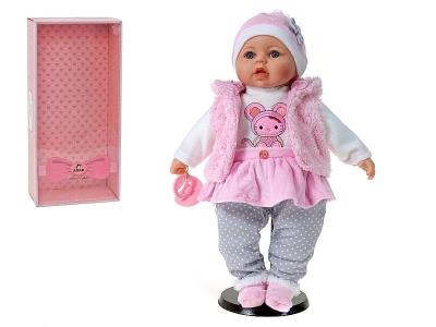 Opakowanie Lalka bobas śpiewa i mówi po polsku 45cm