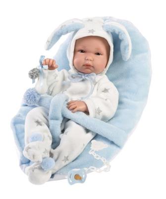 Opakowanie Lalka bobas winylowa Bimbo z nosidełkiem 35cm