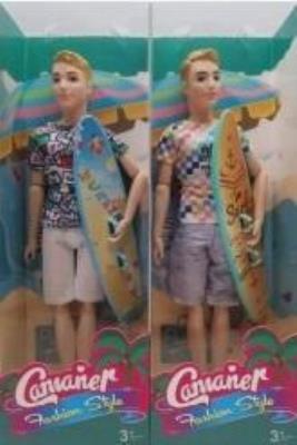 Opakowanie Lalka Kevin z deską do serfowania