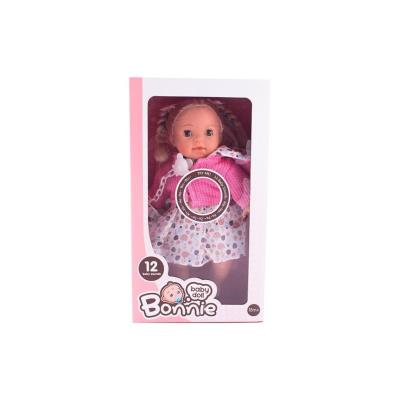 Opakowanie Lalka mówiąca, miękka w sukience, zamyka oczka