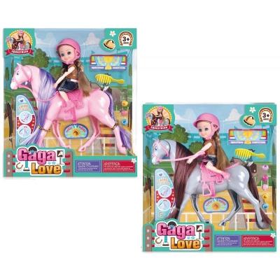 Opakowanie Lalka na koniu z akcesoriami MIX