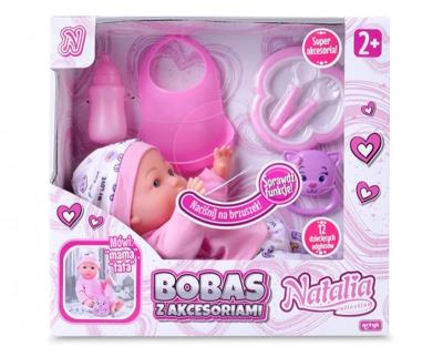 Opakowanie Lalka Natalia bobas z akcesoriami 30 cm