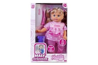 Lalka Natalia mały czyścioszek 33cm. Wydawca: Artyk. SmakLiter.pl Opakowanie Lalka Natalia mały czyścioszek 33cm