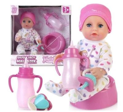 Lalka Natalia siusiający maluszek 17 cm. Wydawca: Artyk. SmakLiter.pl Opakowanie Lalka Natalia siusiający maluszek 17 cm