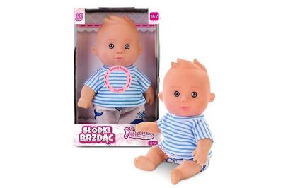 Lalka Natalia słodki brzdąc 19 cm. Wydawca: Artyk. SmakLiter.pl Opakowanie Lalka Natalia słodki brzdąc 19 cm