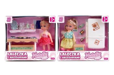 Lalka Natalia Sypialnia 11 cm mix. Wydawca: Artyk. SmakLiter.pl Opakowanie Lalka Natalia Sypialnia 11 cm mix