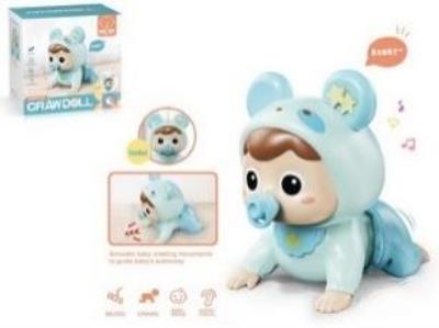 Opakowanie Lalka raczkująca chłopiec dźwięk