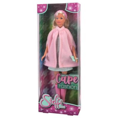 Opakowanie Lalka Steffi w modnej pelerynce