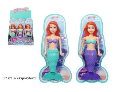 Opakowanie Lalka syrenka nakręcana MIX