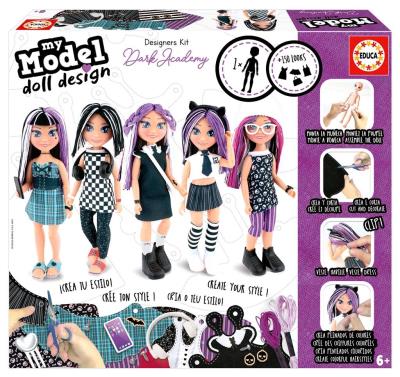 Opakowanie Lalka ubieranka - Dark Academy
