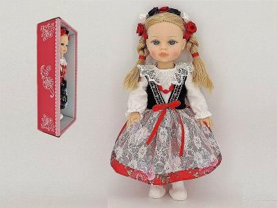 Lalka w stroju ludowym 38cm. Wydawca: ADAR. SmakLiter.pl Opakowanie Lalka w stroju ludowym 38cm