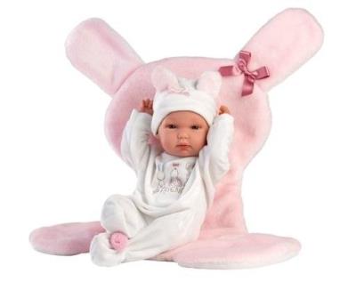 Opakowanie Lalka winylowa bobas Bimbo z różową podusią 35cm