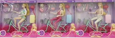 Opakowanie Lalka z rowerem i akcesoriami MIX