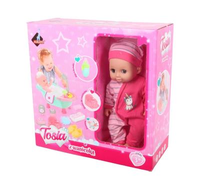 Lalka z wanną Tosia. Wydawca: Askato. SmakLiter.pl Opakowanie Lalka z wanną Tosia