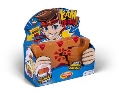 Łam deskę. Wydawca: Dumel. SmakLiter.pl Opakowanie Łam deskę