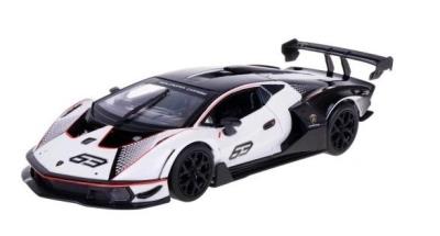 Opakowanie Lamborghini Essenza SCV12 white-black 1:24 BBURAGO