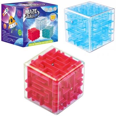 Opakowanie Łamigłówka labirynt 3d kostka MIX
