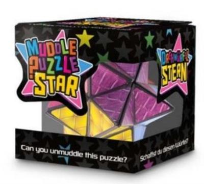 Łamigłówka Muddle Puzzle Star mix. Wydawca: One for Fun. SmakLiter.pl Opakowanie Łamigłówka Muddle Puzzle Star mix