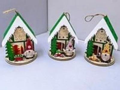 Opakowanie Lampka ledowa z motywem świątecznym (12szt)