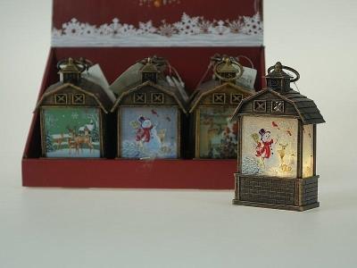 Opakowanie Lampka ledowa z motywem świątecznym MIX