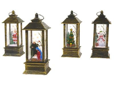 Opakowanie Lampka ledowa z motywem świątecznym MIX