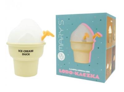 Lampka nocna LED lodo-kaczka. Wydawca: Mary's. SmakLiter.pl Opakowanie Lampka nocna LED lodo-kaczka