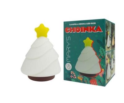 Opakowanie Lampka nocna LED RGB choinka