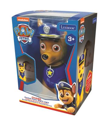 Lampka nocna zmieniająca kolor Psi Patrol ok. 13 cm NLJ001PA1. Wydawca: Lexibook. SmakLiter.pl Opakowanie Lampka nocna zmieniająca kolor Psi Patrol ok. 13 cm NLJ001PA1