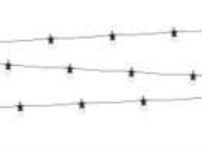 Opakowanie Lampki dekoracyjne LED czarne 5m