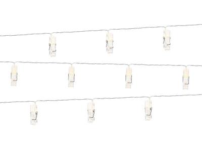 Opakowanie Lampki LED klamerki bezbarwne 1.4m