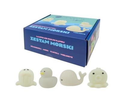 Opakowanie Lampki nocne LED RGB zestaw morski