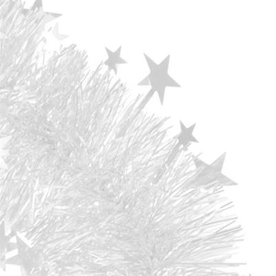 Opakowanie Łańcuch dekoracyjny gwiazdki biały 200cm