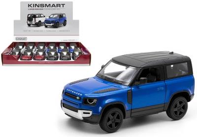 Land Rover Defender 90 1:36 MIX. Wydawca: Kinsmart. SmakLiter.pl Opakowanie Land Rover Defender 90 1:36 MIX