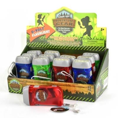 Opakowanie Latarka dynamo adventure (12szt)