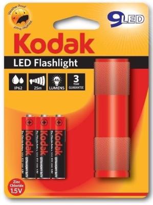 Opakowanie Latarka LED czerwona