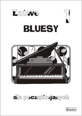 Łatwe bluesy dla początkujących z.1. Autor: A. Górecka. SmakLiter.pl Okładka książki Łatwe bluesy dla początkujących z.1