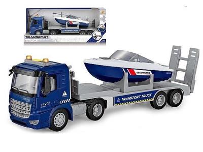 Opakowanie Laweta z motorówką światło, dźwięk